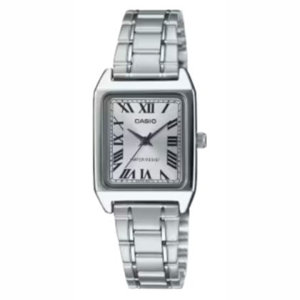 Casio General LTP-V007D-7B Silver Stainless Steel Band Women